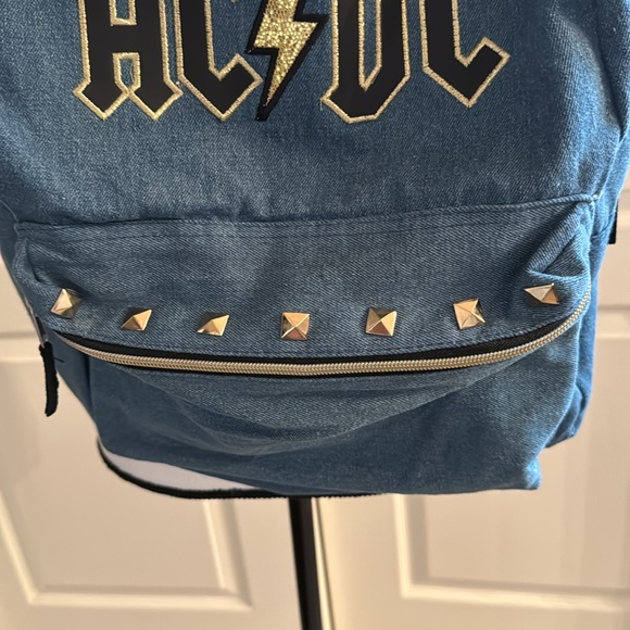 AC ⚡️DC Denim Backpack - Picture 3 of 12